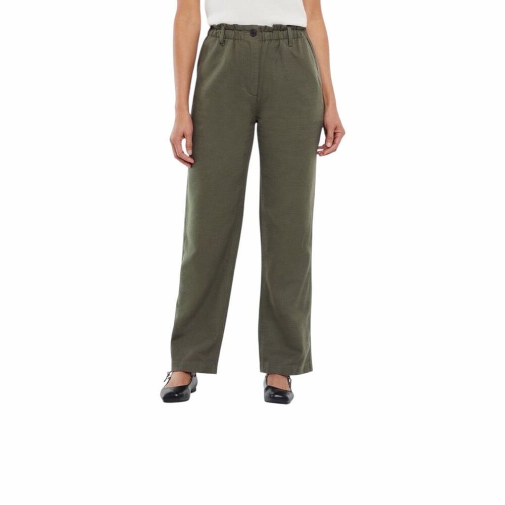Gap Women's Easy Twill Pant Size Medium Color Green